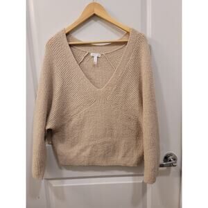 Leith Cropped Vneck sweater